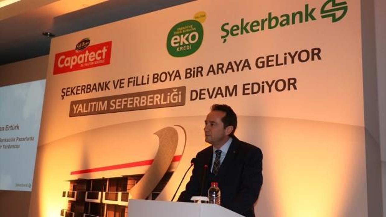 Şekerbank ve Filli Boya'dan "Yalıtım Seferberliği"