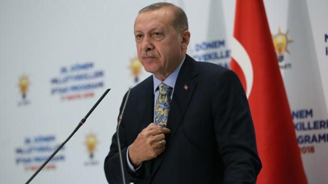Cumhurbaşkanı Erdoğan AK Parti iftarında konuştu