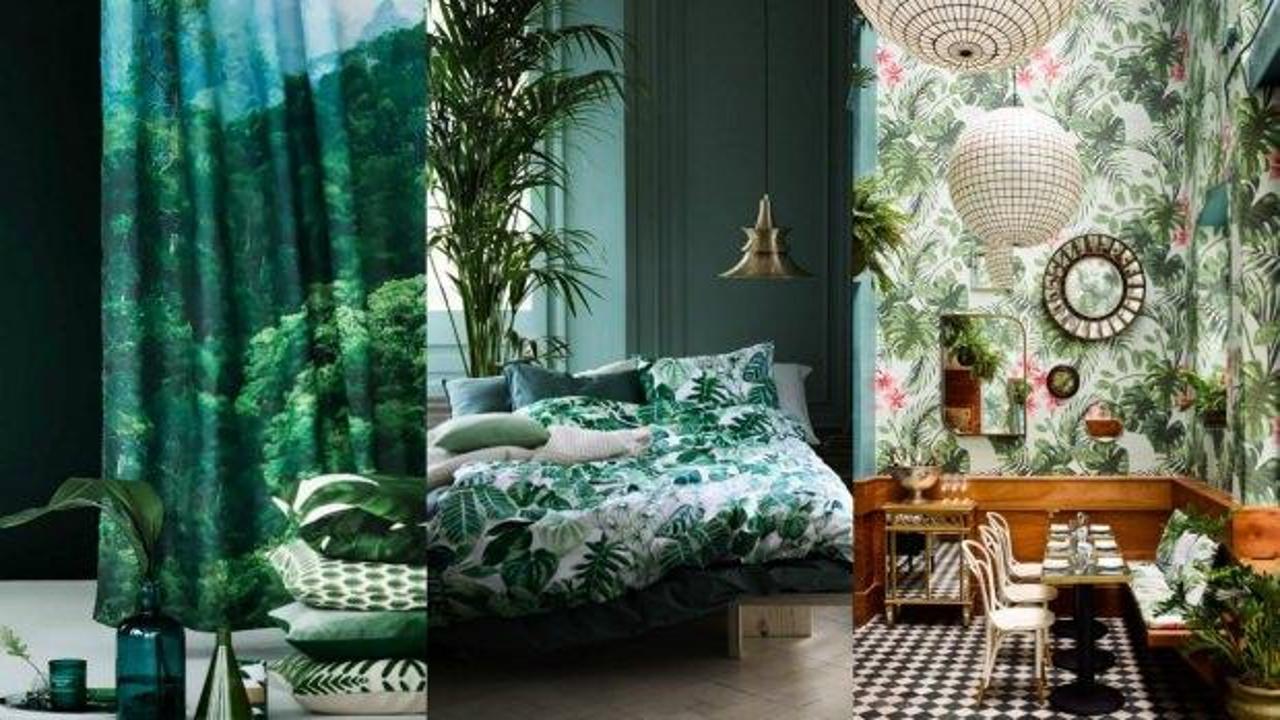 Dekorasyonda botanik trendi