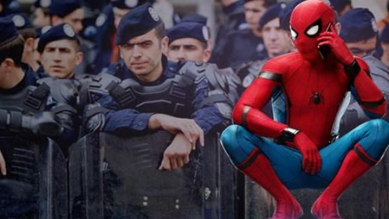 Denizlili 'Spiderman' hayatının şokunu yaşadı