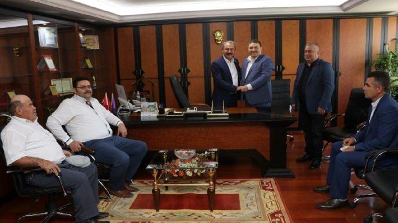 Milletvekili Tin'den DESOB Başkanı Devecioğlu'na ziyaret