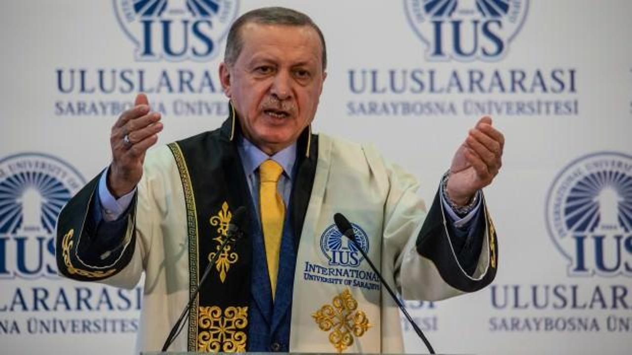 Erdoğan: Eğer dünya onlara teslim olacaksa yandık