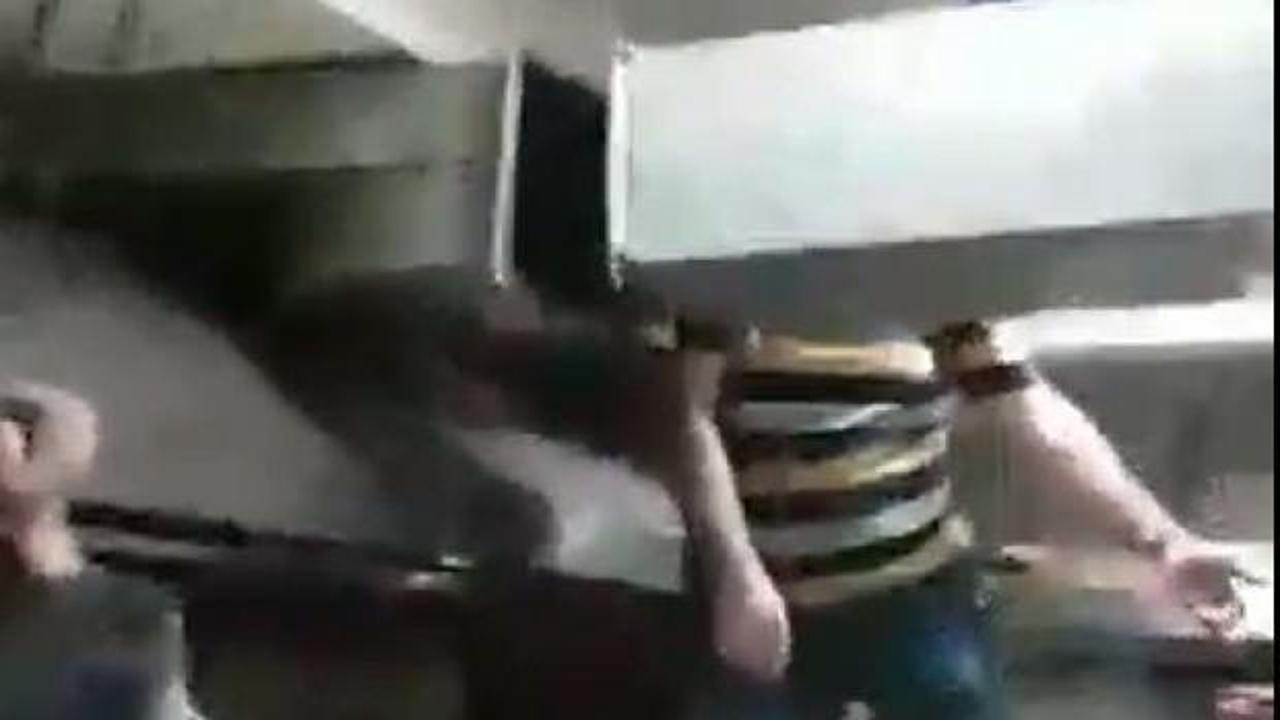 Havalandırma boşluğundan &ccedil;ıkanlar şok etti