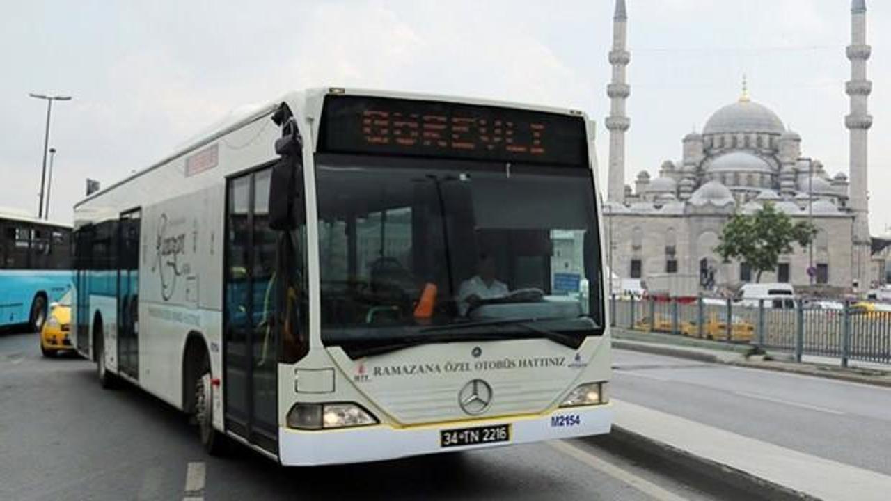 İETT'den ramazana özel otobüs hatları
