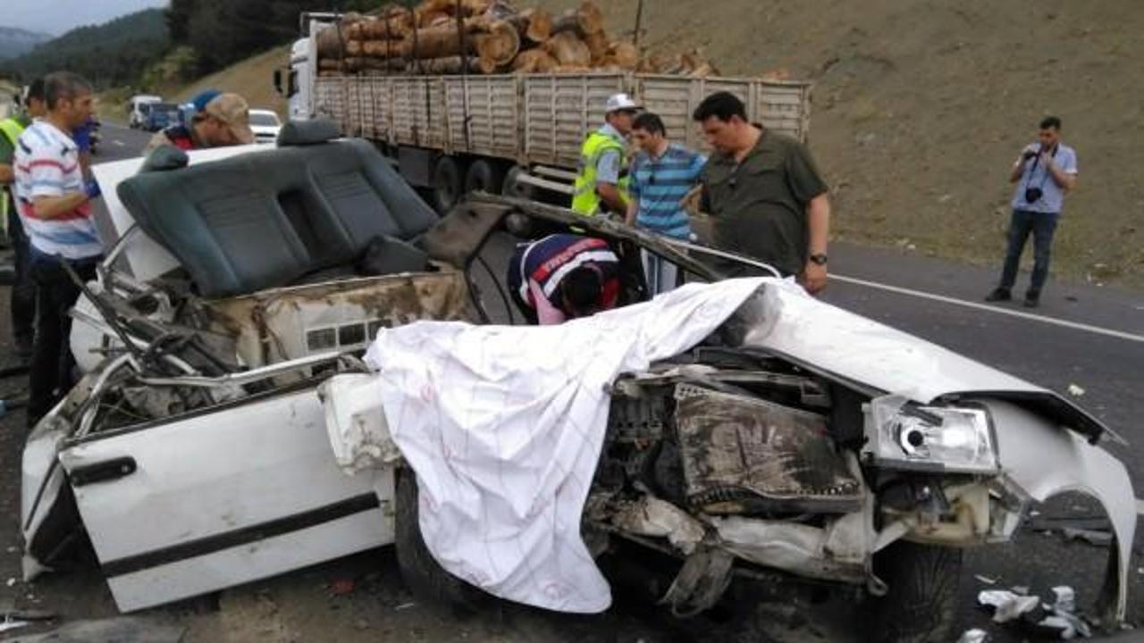 Kahramanmaraş'ta trafik kazası: 3 ölü, 2 yaralı