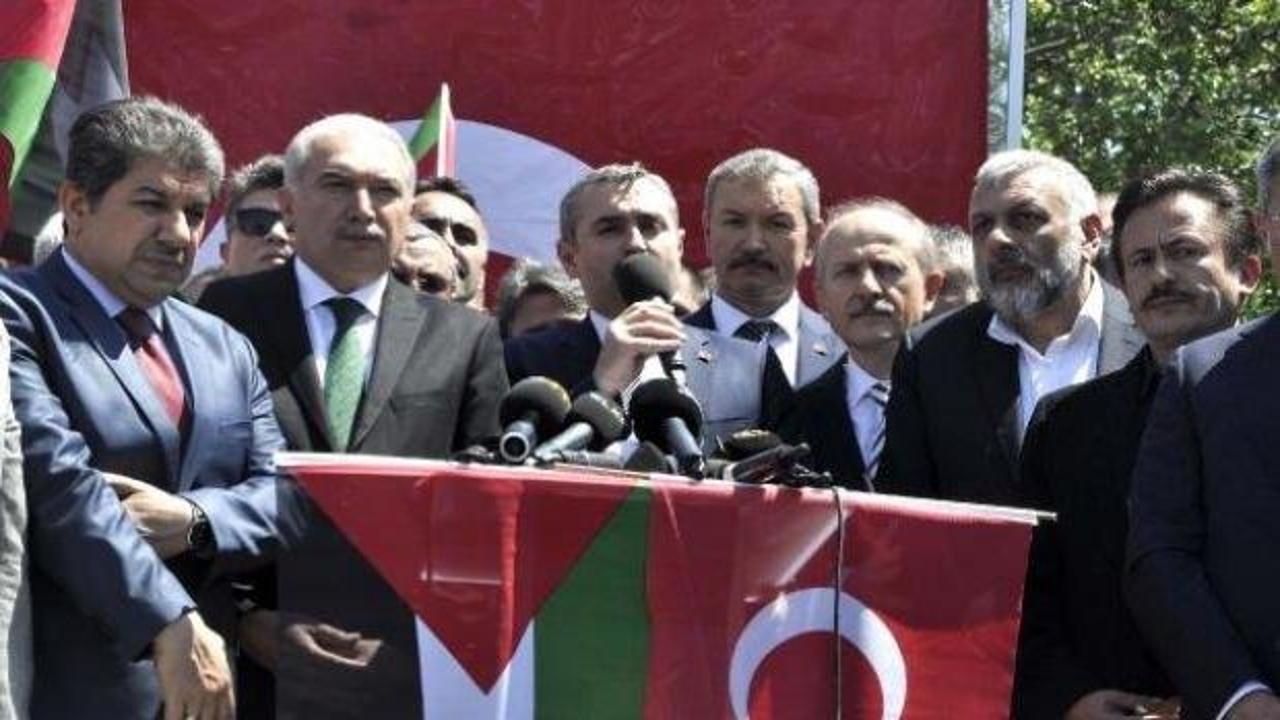 AK Parti İstanbul İl Başkanlığı İsrail'i kınadı!