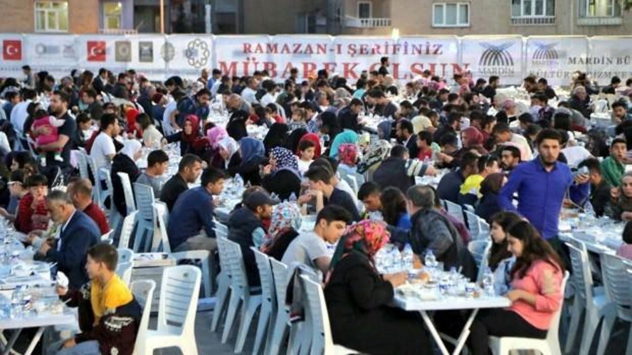Mardin'de büyük iftar buluşması