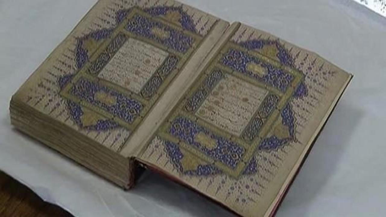 524 yıllık Kuran-ı Kerim Topkapı Sarayı'nda