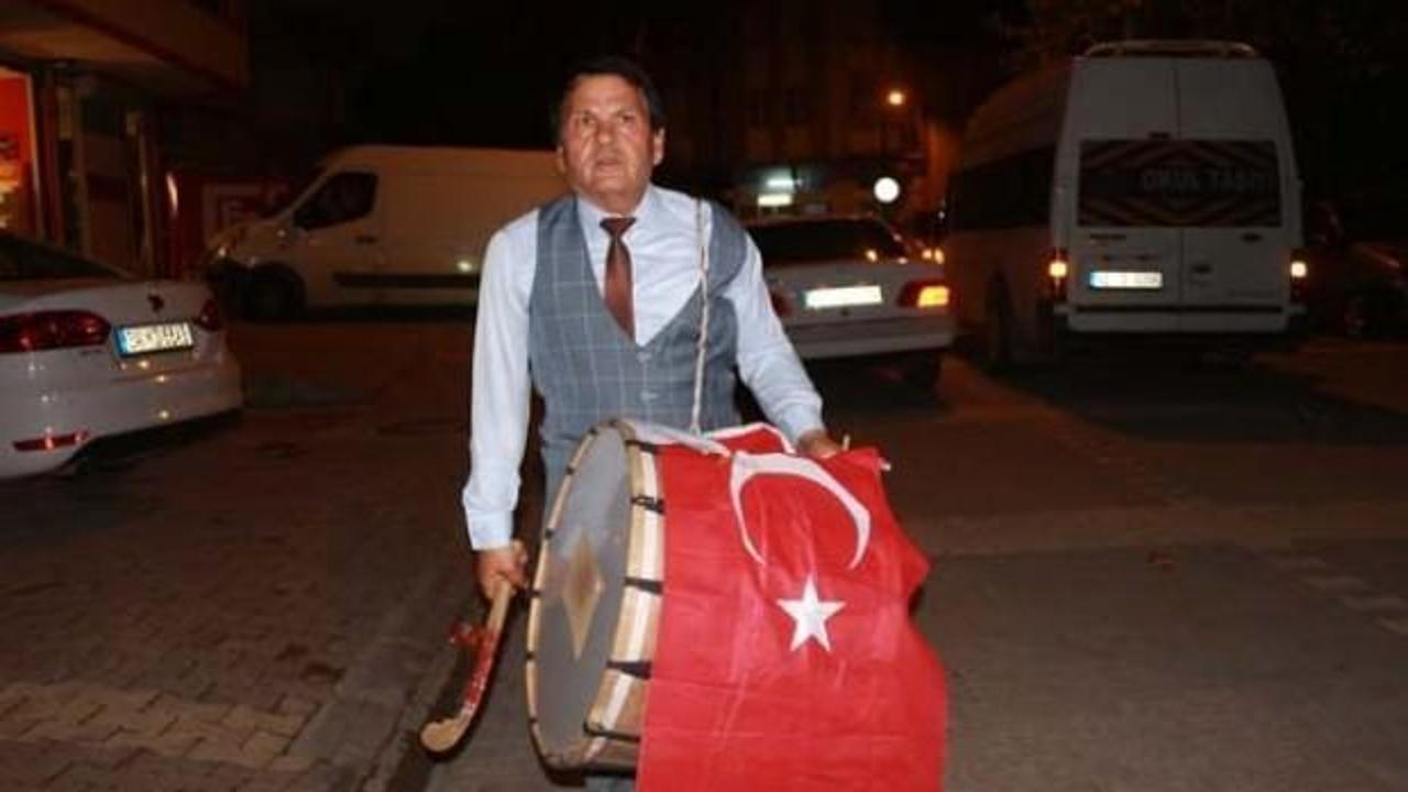 Davulcu işi bırakınca iş başa d&uuml;şt&uuml;