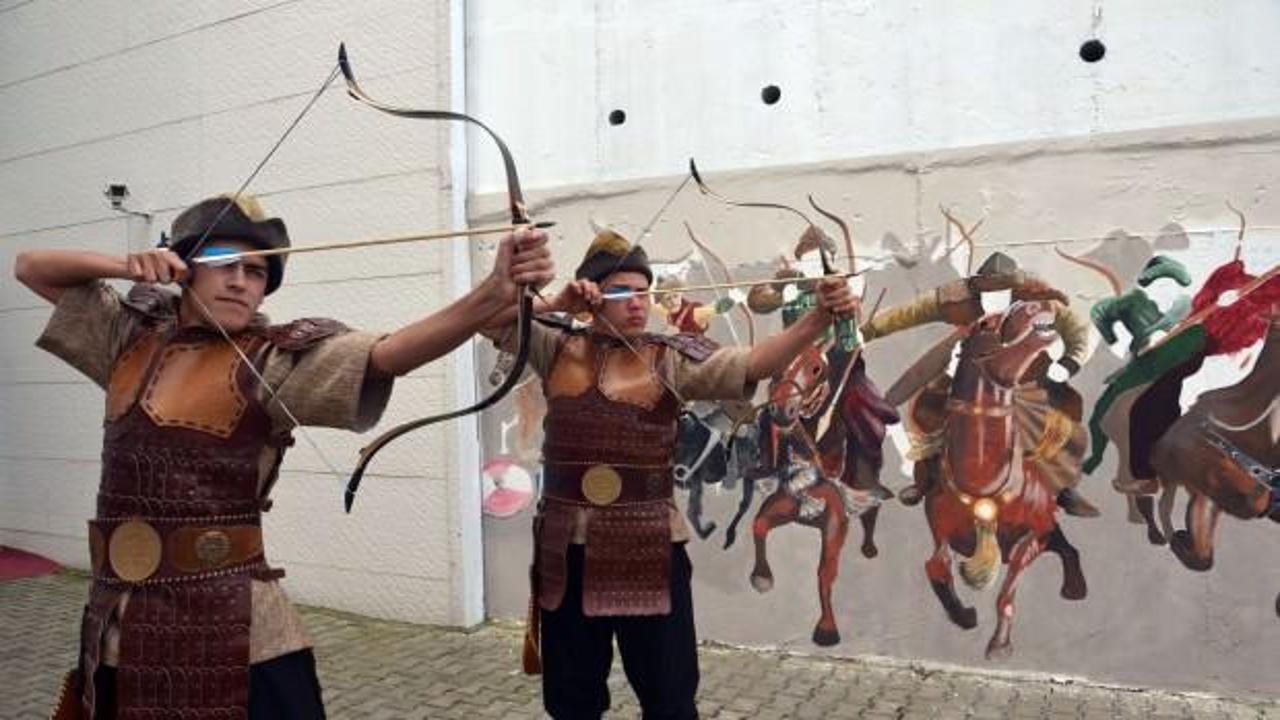 Diriliş Ertuğrul'dan etkilenip okçu oldular!