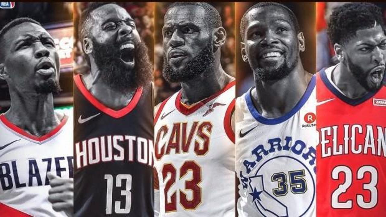 NBA'de sezonun en iyi 5'leri belli oldu