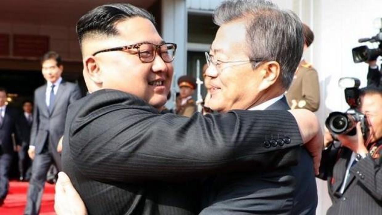 Sürpriz buluşma! Kuzey Kore'ye ayak bastı