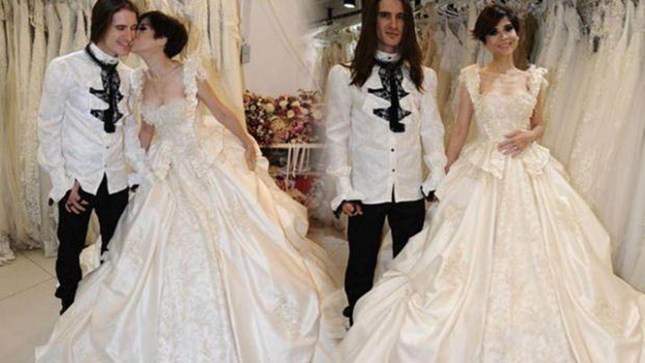 Aydilge 35 kiloluk gelinlik giyecek 