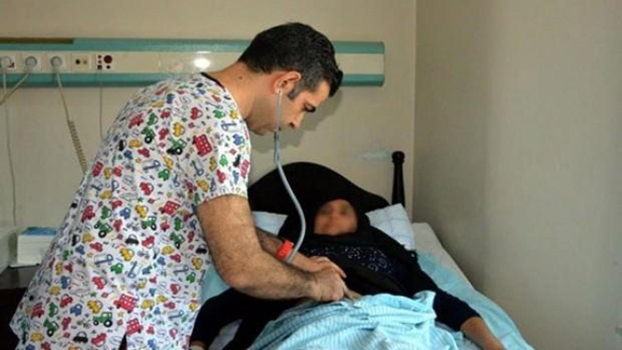 Doktor da, kocası da şaştı kaldı!