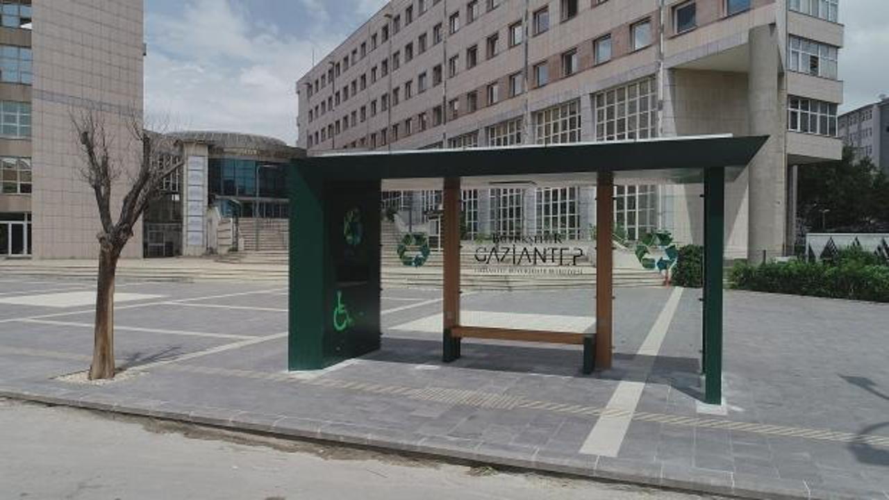 Gaziantep'teki otobüs durakları enerji üretecek