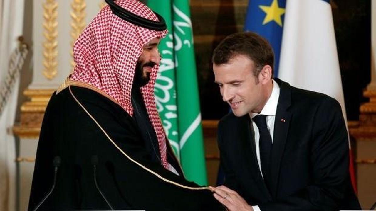 Suudi Arabistan'dan Macron'a soğuk duş