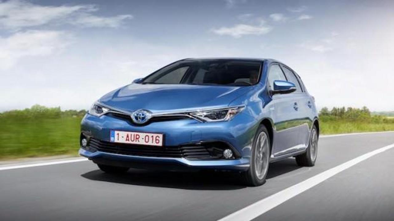 Toyota Auris Hybrid Avrupa'da rekora koşuyor