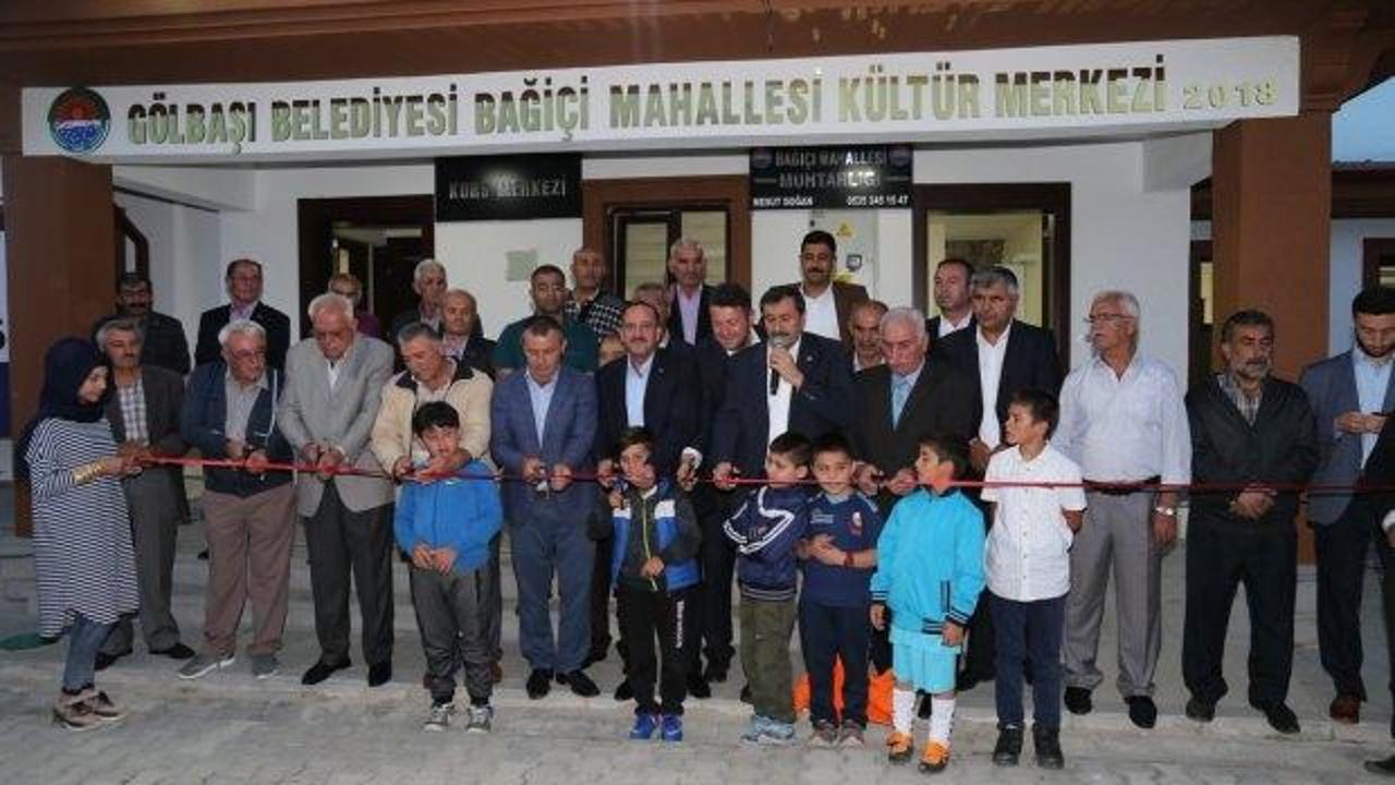 Bağiçi Kültür Merkezi açıldı