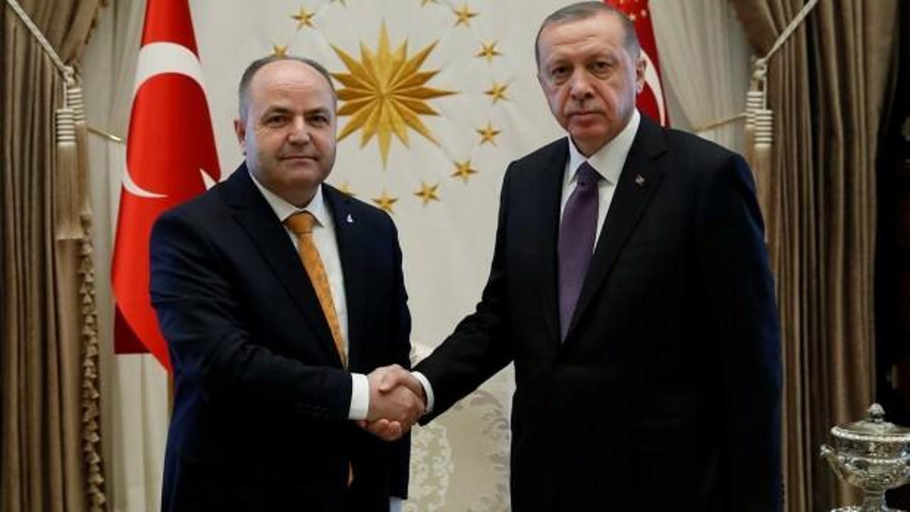 Anavatan Partisi lideri Erdoğan'ı ziyaret etti