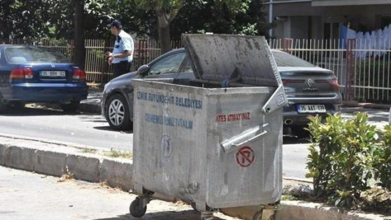 &Ccedil;&ouml;p konteynerinde &ccedil;ok sayıda mermi bulundu