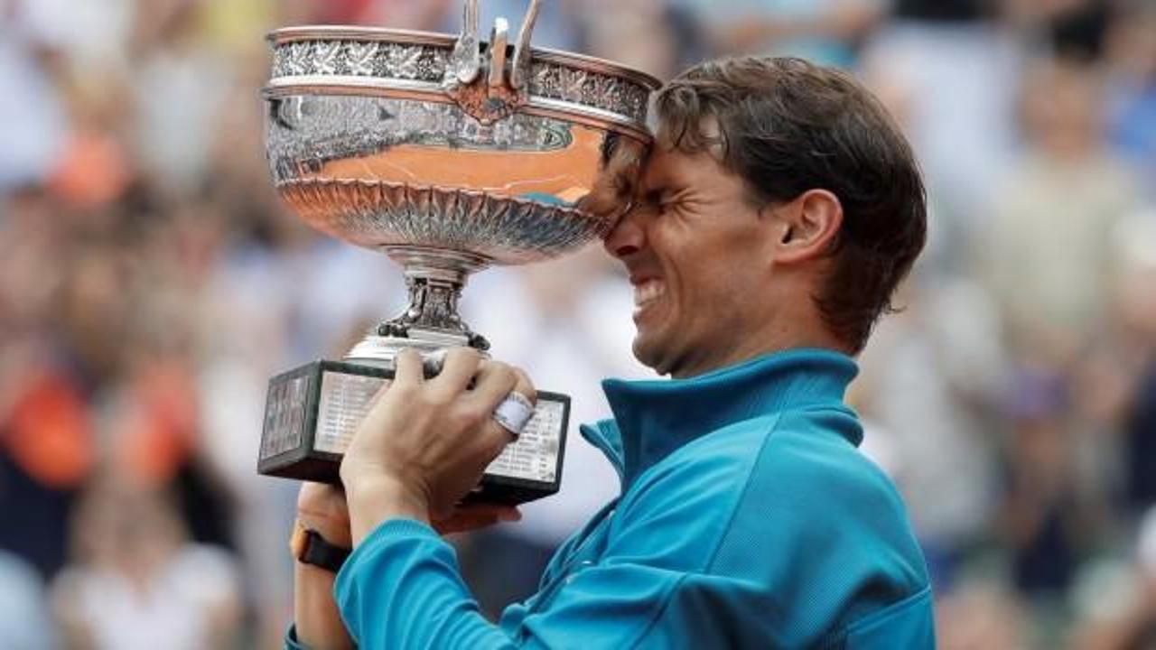 Fransa'da şampiyon yine Nadal