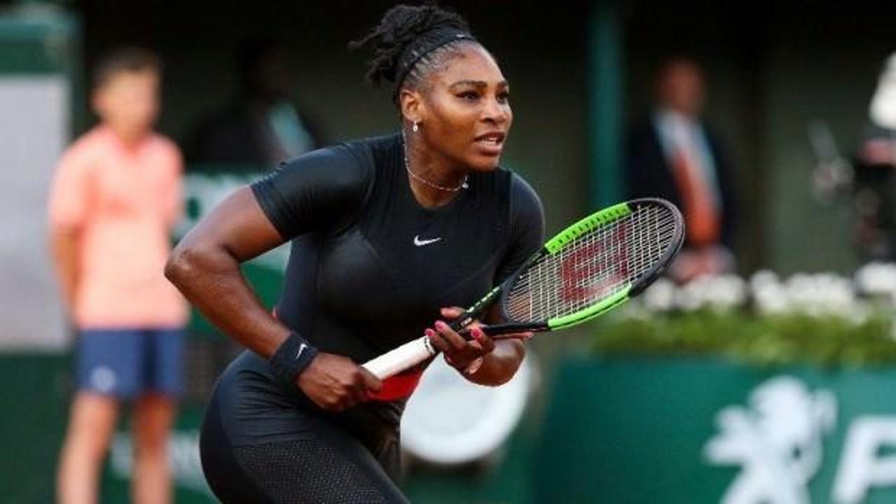 Serena Williams çekildi! 'Servis kullanamıyorum'