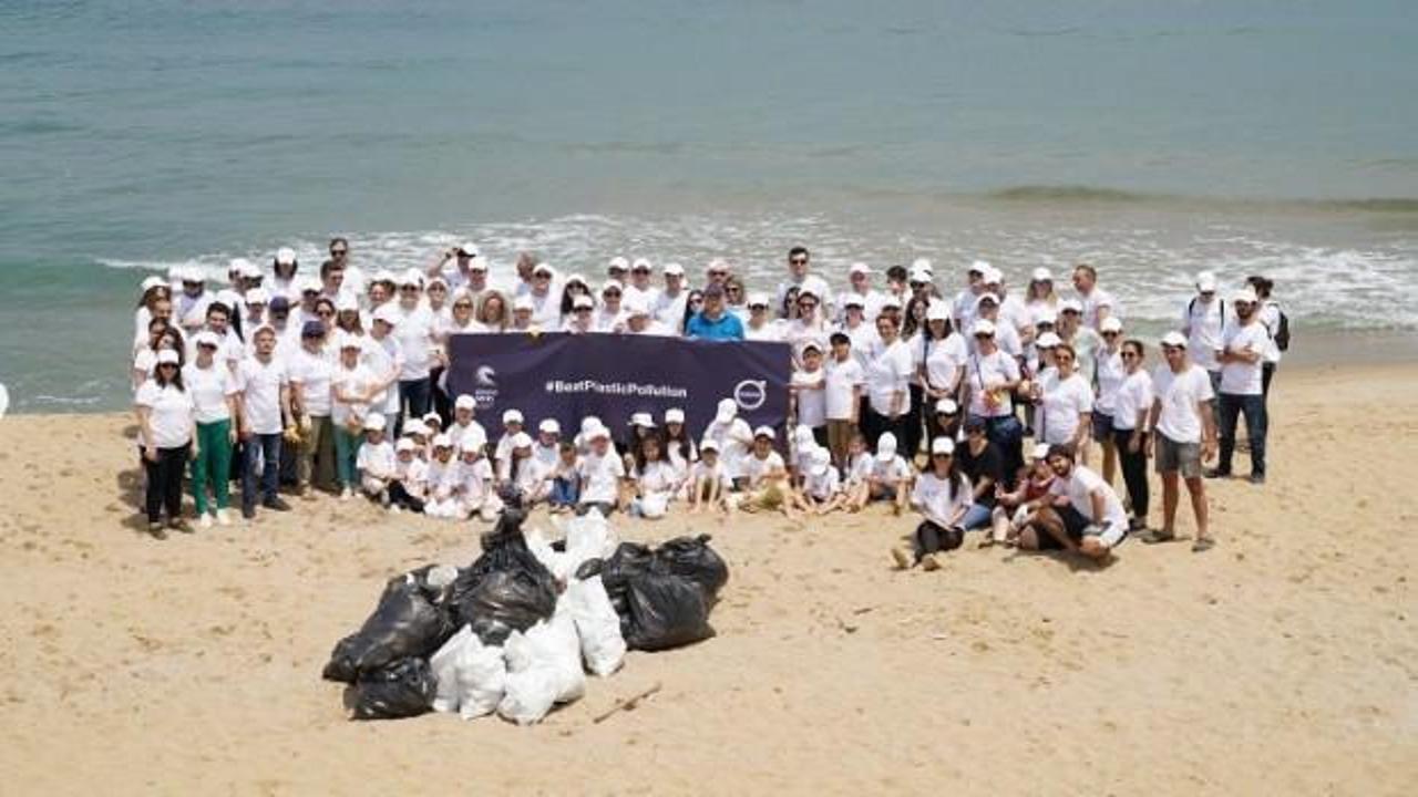 Volvo Car Türkiye'den kıyı temizliği