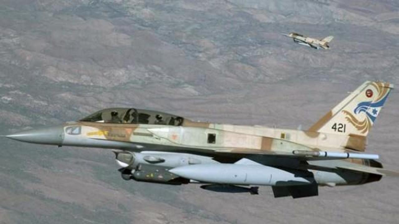 İsrail jetlerinden peş peşe 3 hava saldırısı!