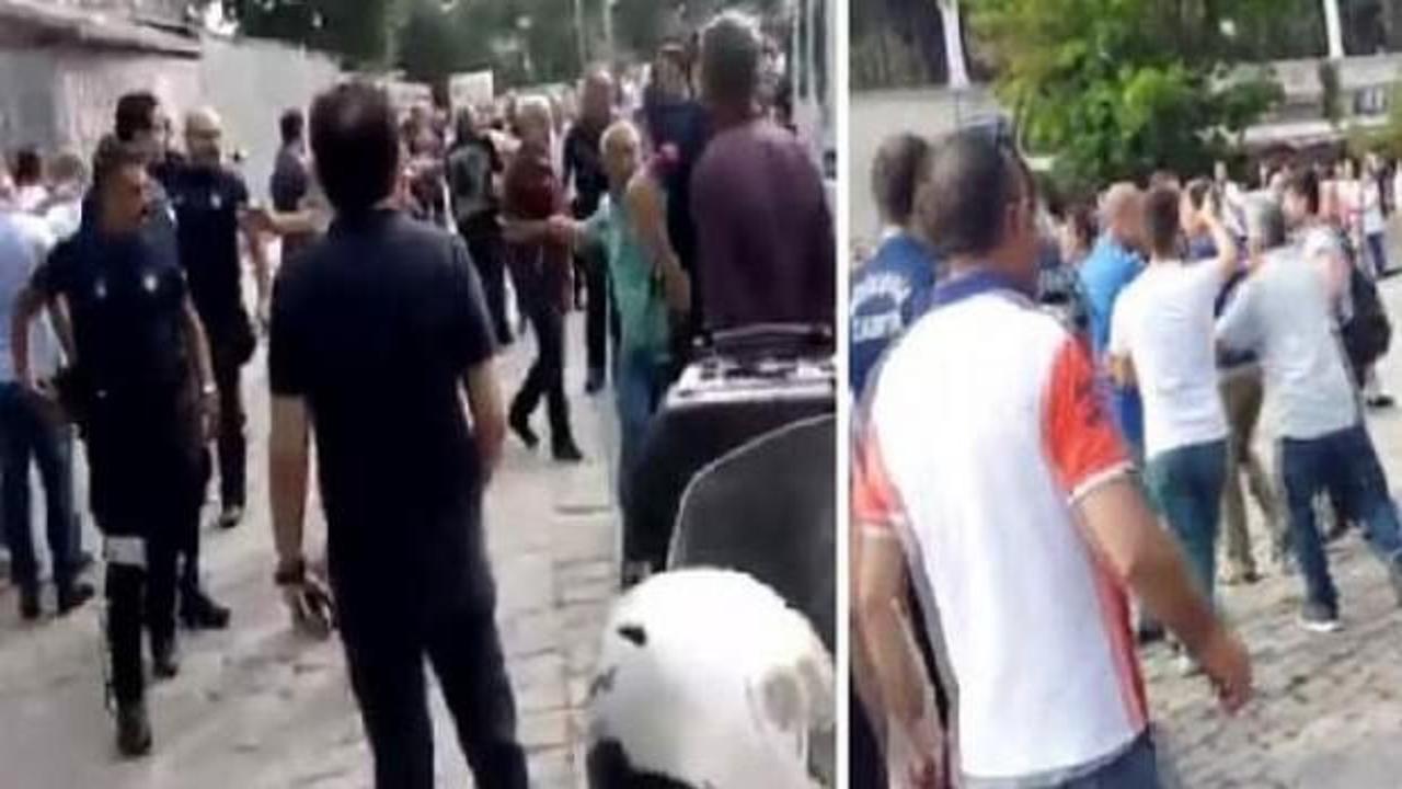 İstanbul'da hareketli dakikalar! Beyazıt karıştı