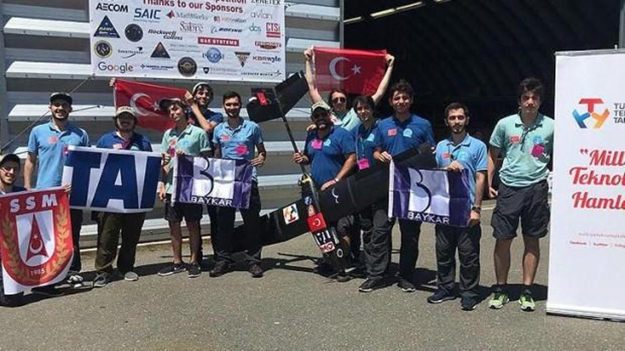 ABD'deki İHA yarışmasında Türk rüzgarı