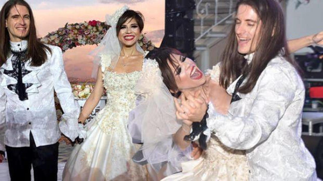 Aydilge dünya evine girdi