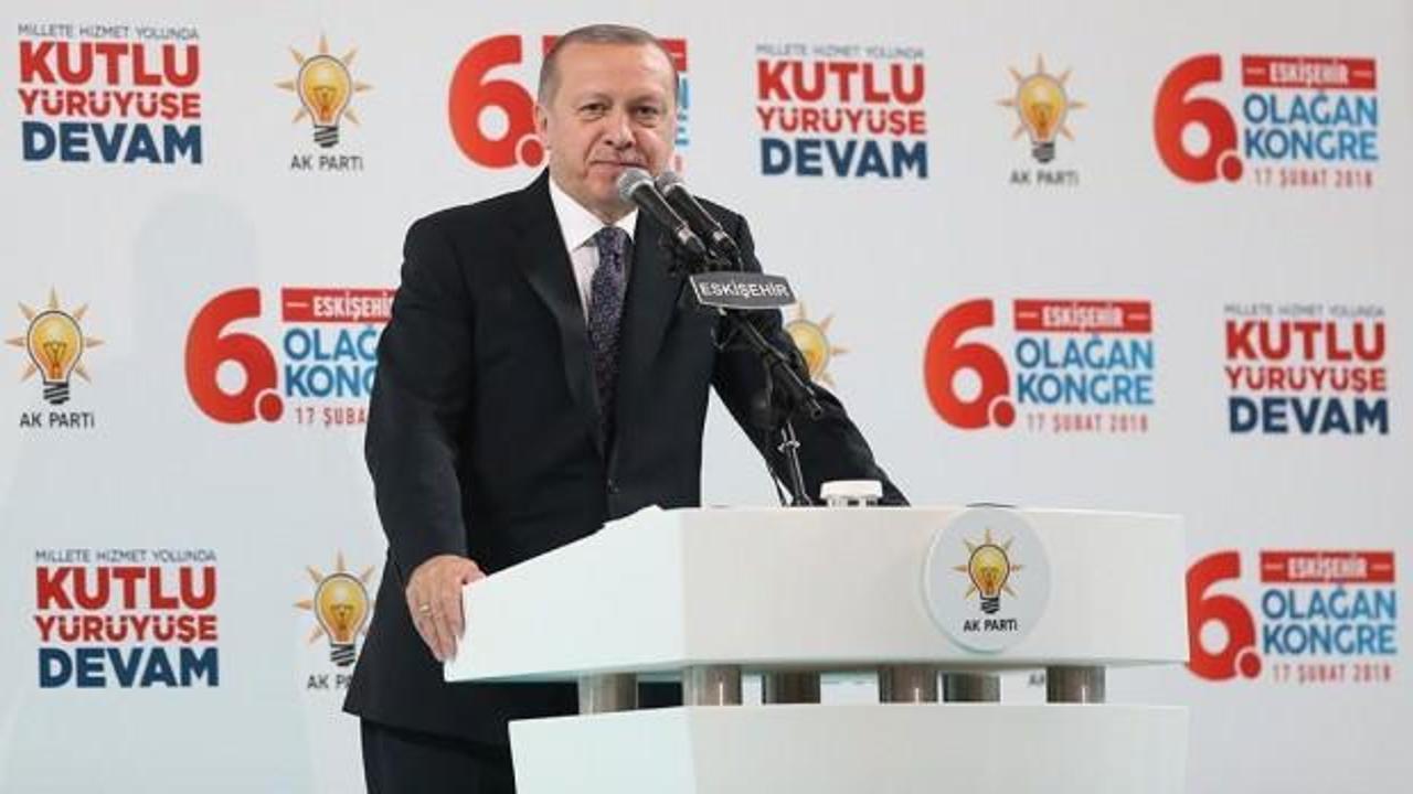Eskişehir AK Parti ve Erdoğan dedi