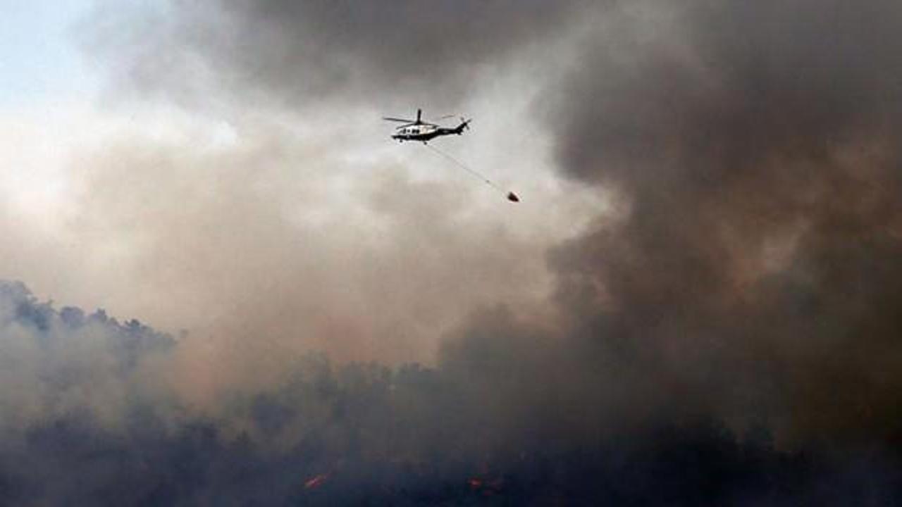 G.Kıbrıs'ta &ccedil;ıkan yangın KKTC'yi alarma ge&ccedil;irdi