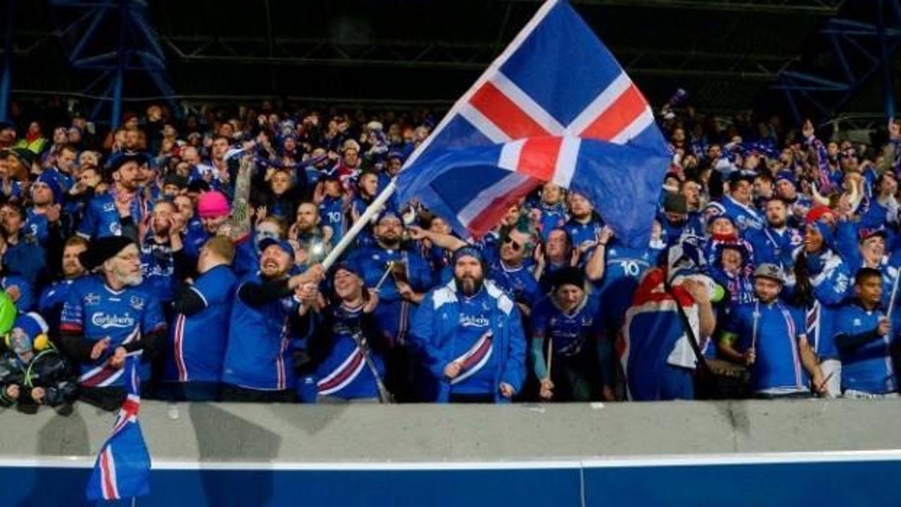 İzlanda'nın neredeyse tamamı maçu izledi
