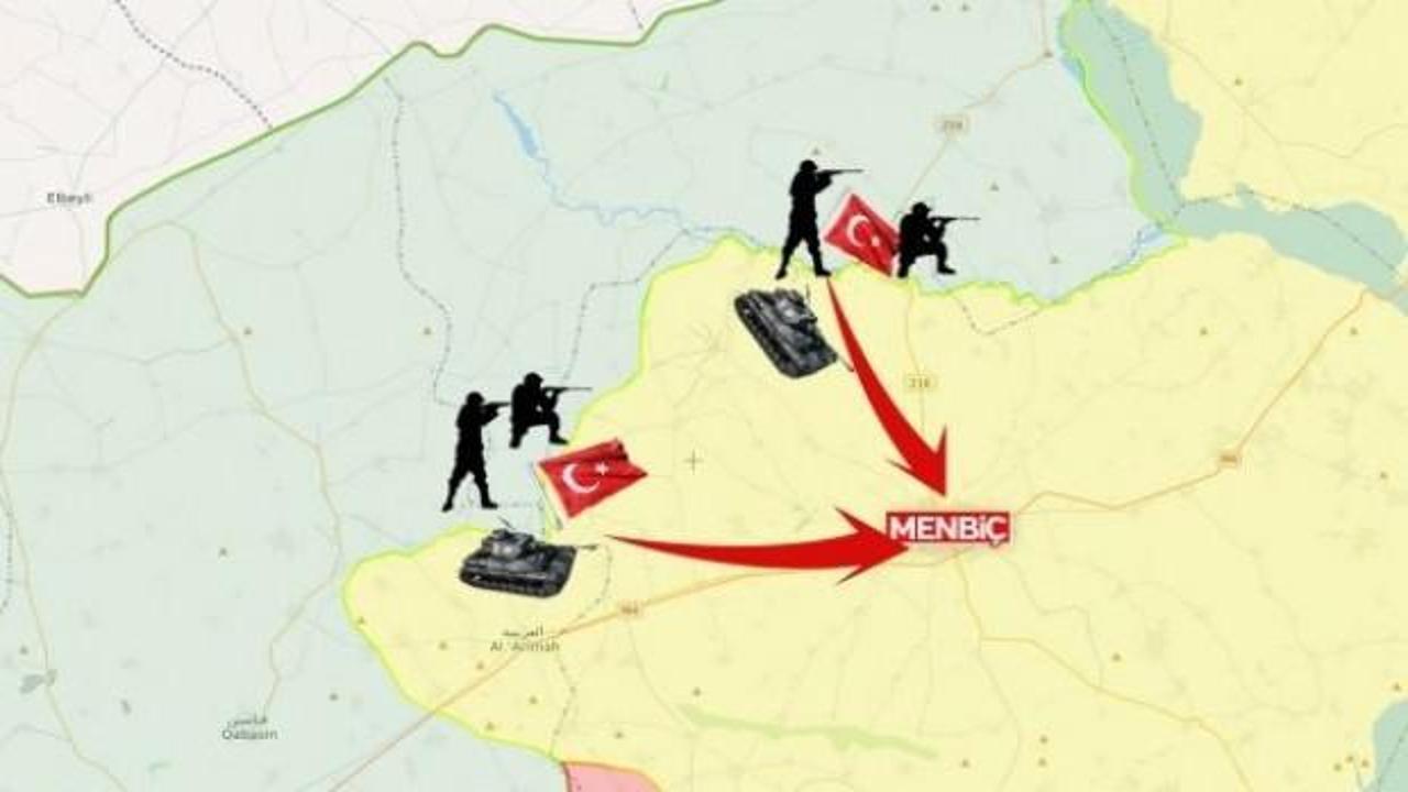 Menbiç operasyonunda tarihi ayrıntı