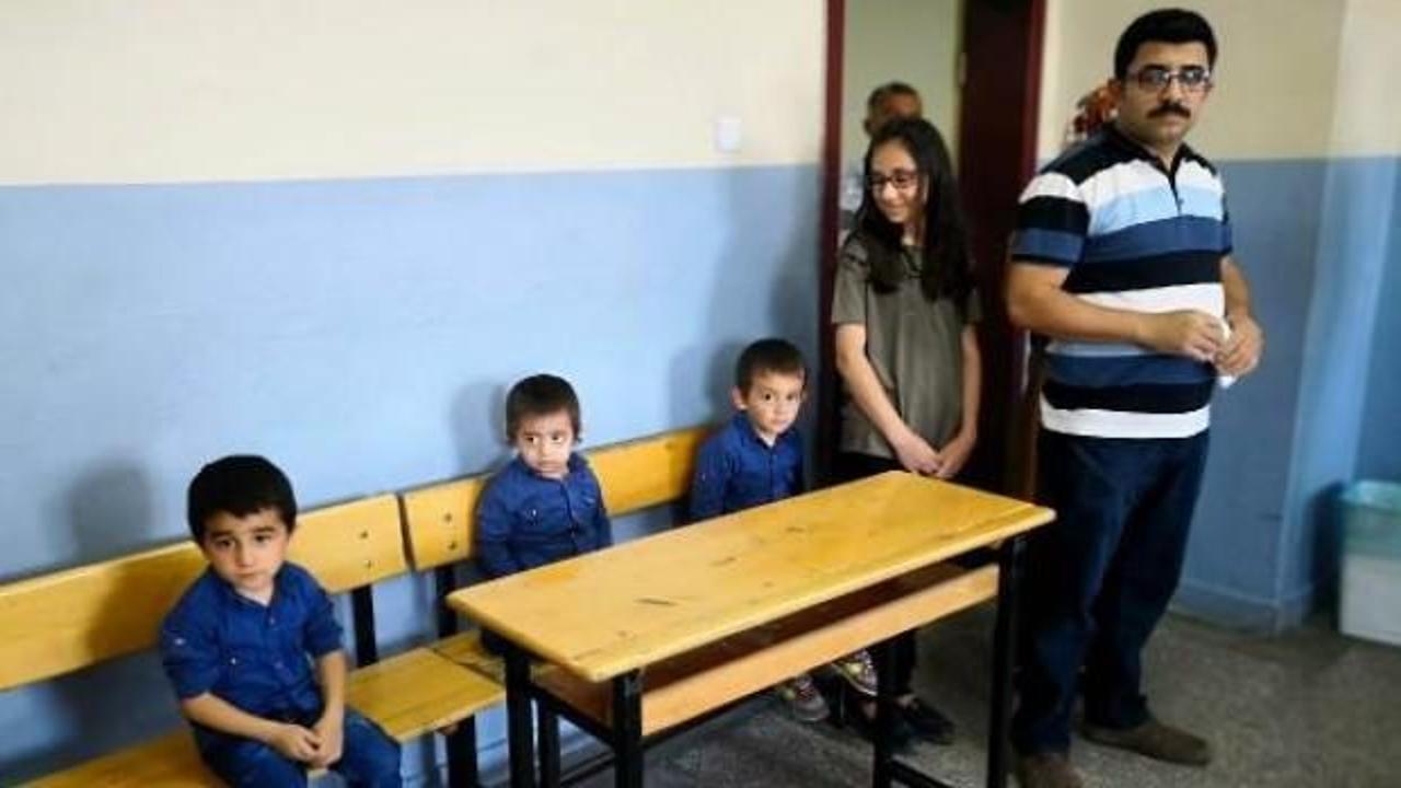 Recep, Tayyip ve Erdoğan ile sandığa gittiler