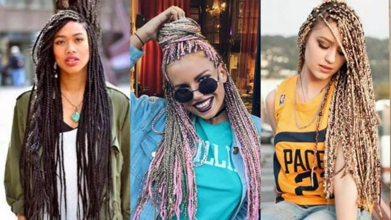 Afrika örgüsü saç trendi