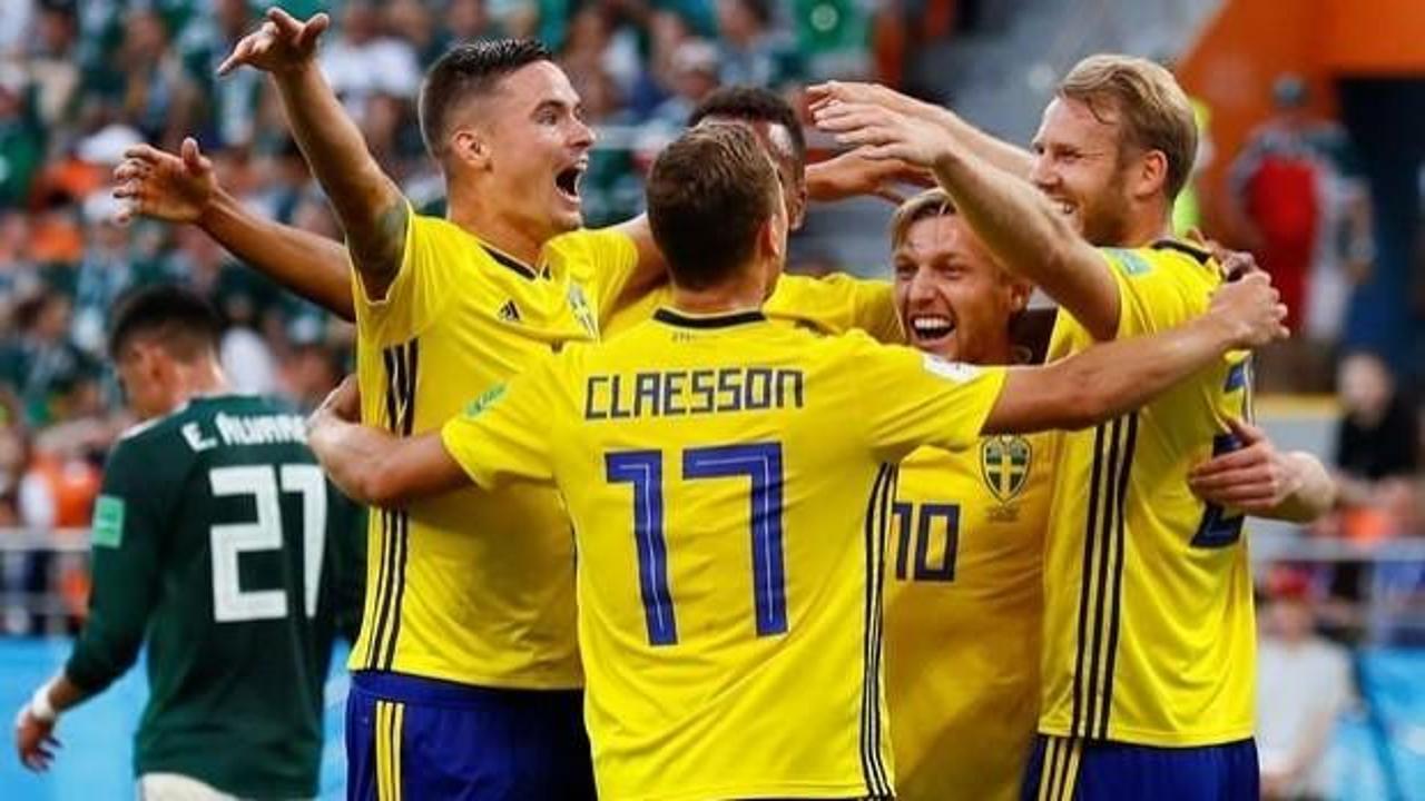 İsveç liderliği 3 golle kaptı!