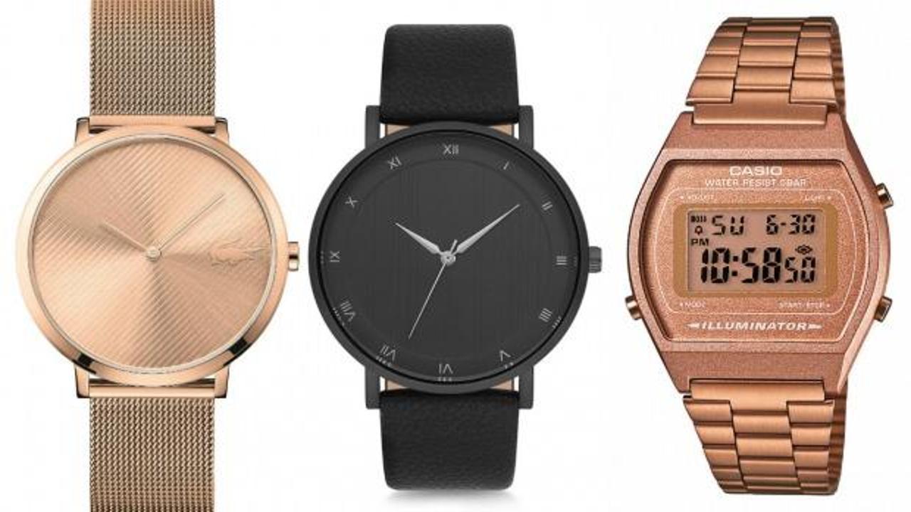 2018'in en trend saatleri