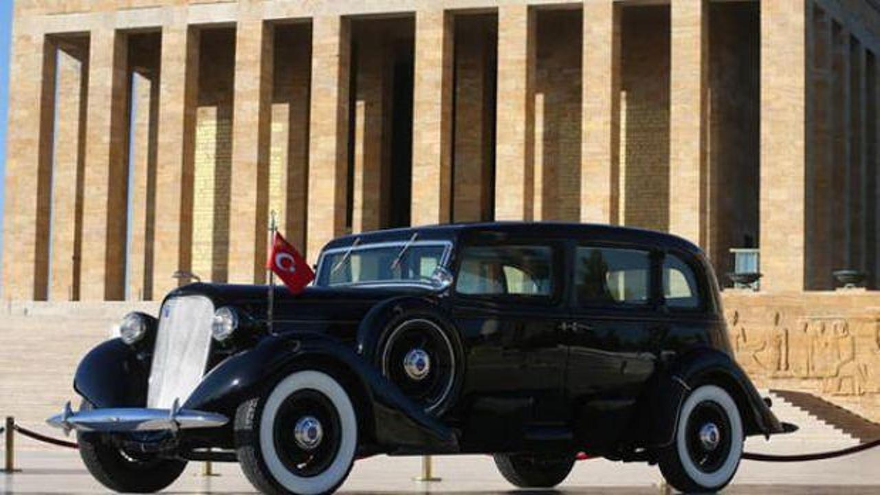 Atatürk'ün otomobili restore edildi