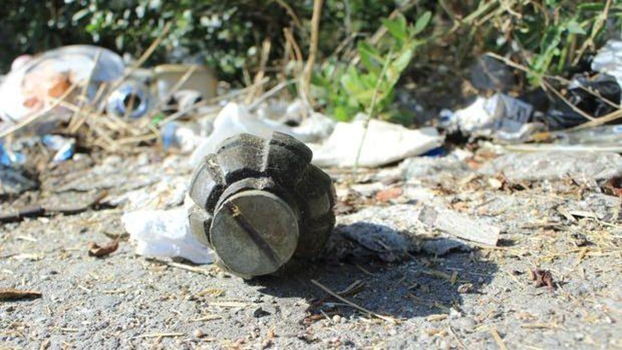 Bilecik'ta patlamamış el bombası bulundu