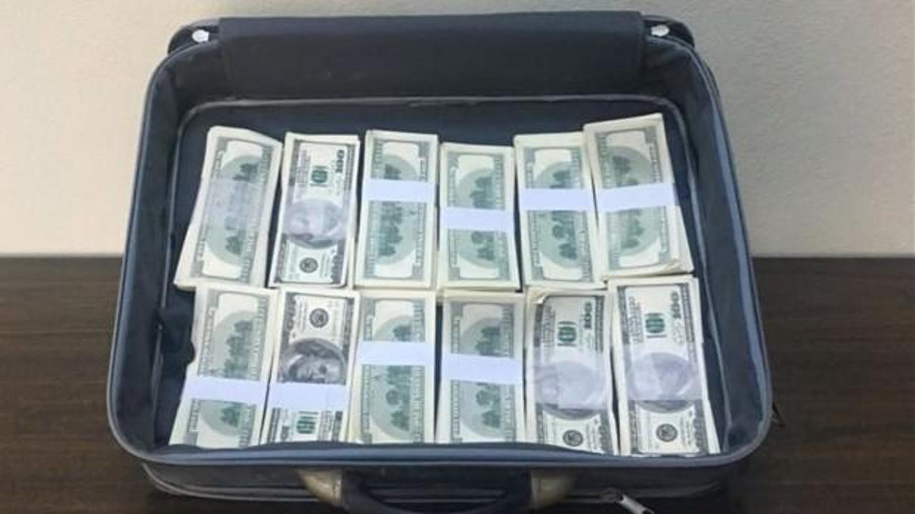 Bir bavul dolar ele geçirildi!