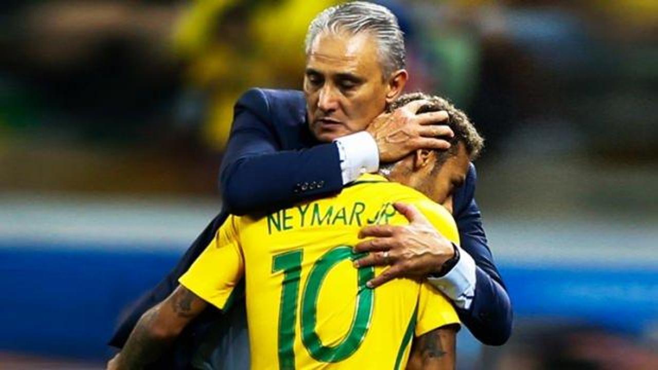 Brezilya hocası Tite, Neymar'a sahip çıktı!