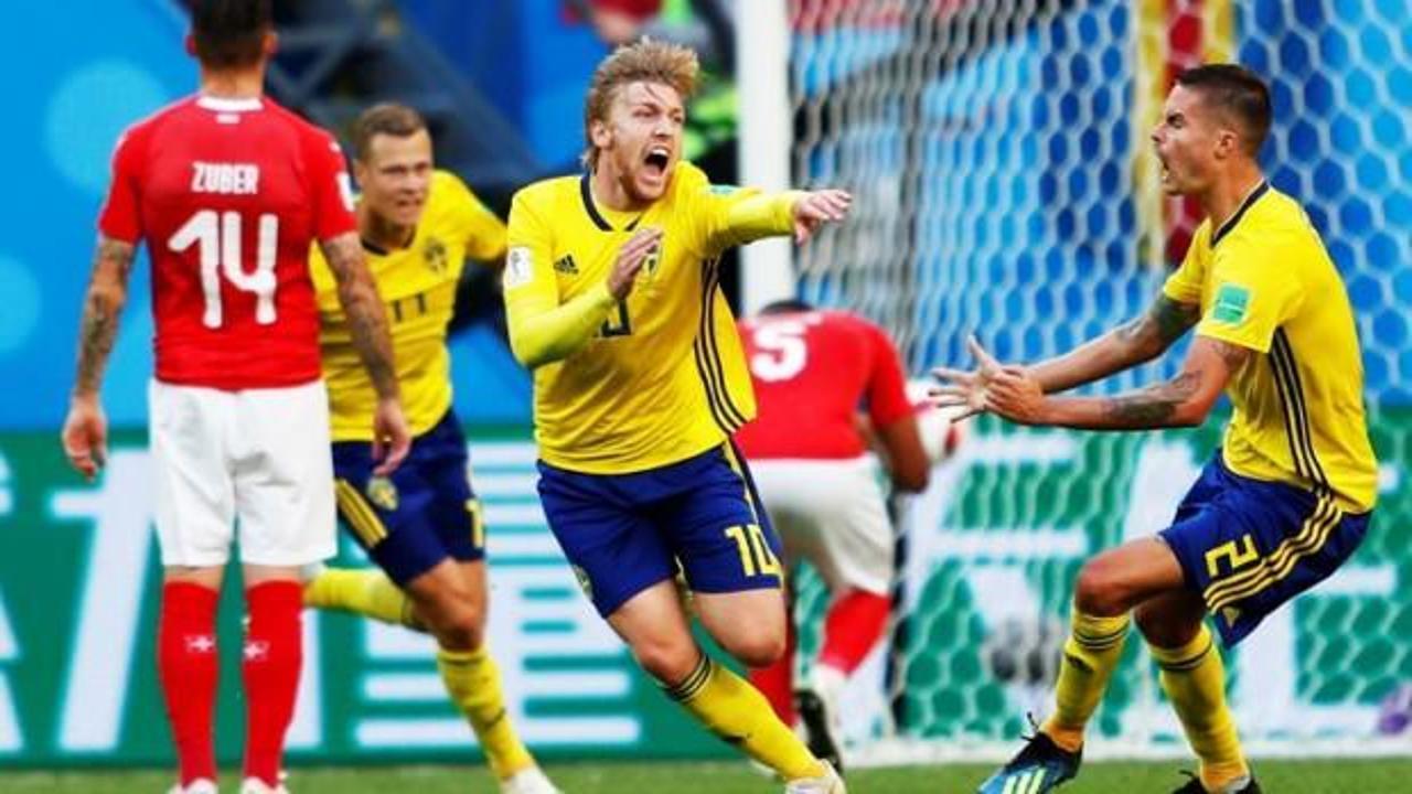 Zlatan'sız İsveç tarih yazıyor! Çeyrek final...