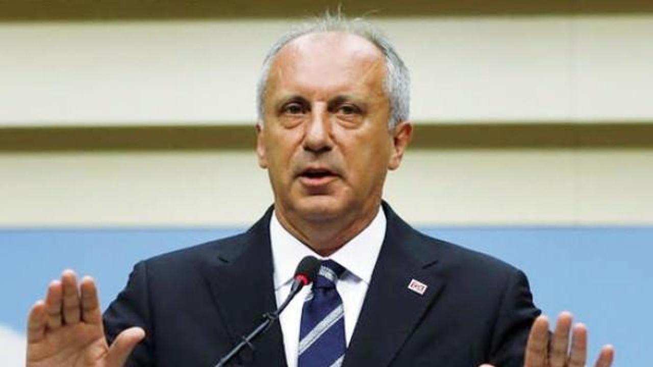 Muharrem İnce'den Kemal Kılıçdaroğlu açıklaması