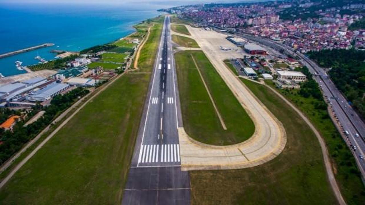 Trabzon Havalimanı'nda yolcu sayısı yüzde 8 arttı