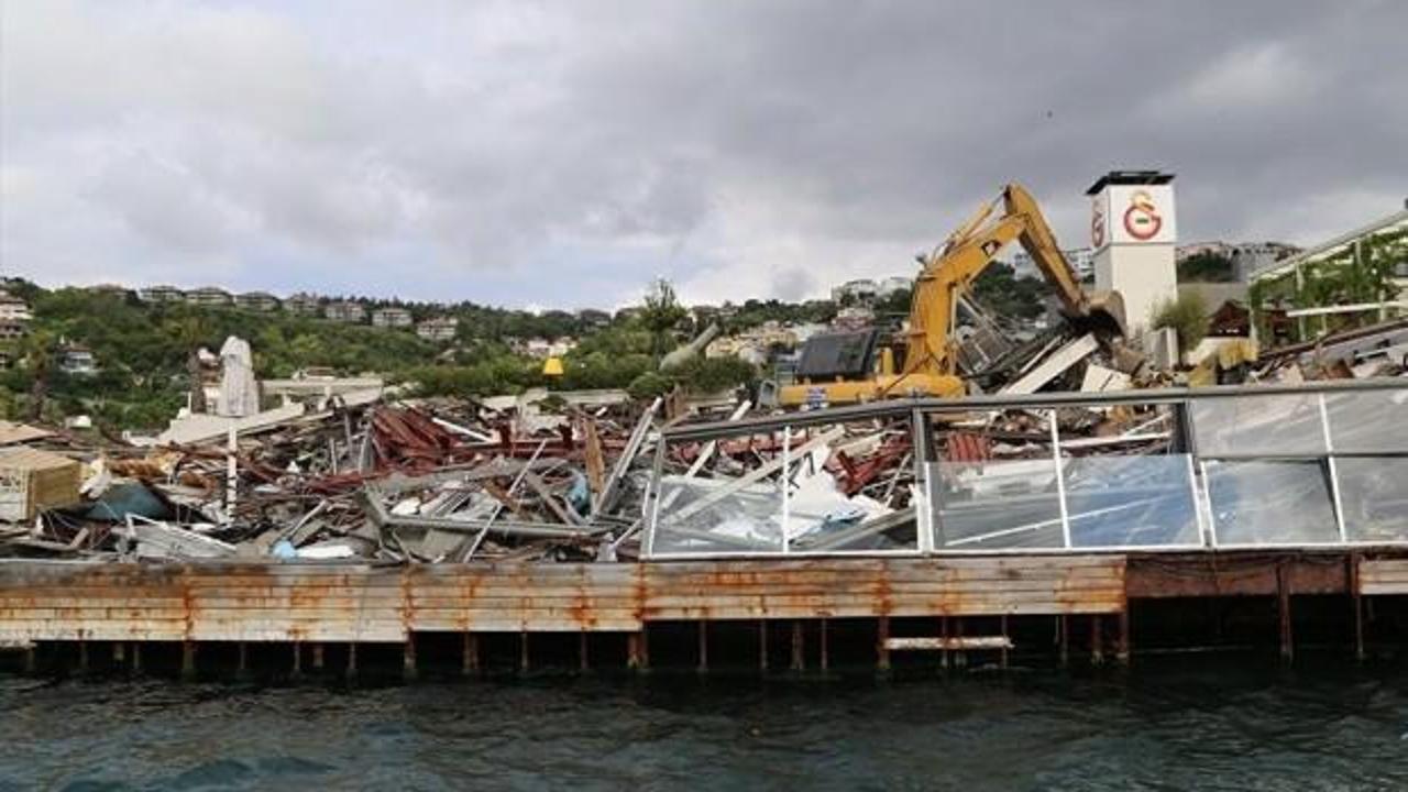 Galatasaray Adası yıkılıyor!