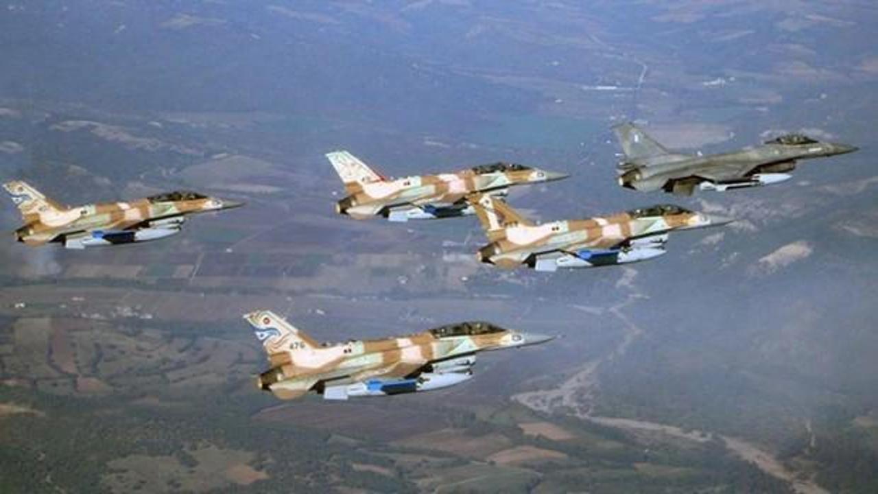 İsrail uçakları Gazze'yi vurdu!