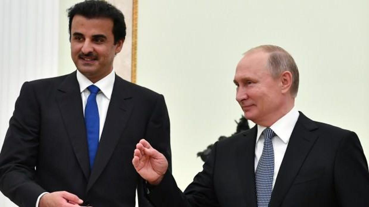 Katar Emiri, Putin'den görevi devraldı