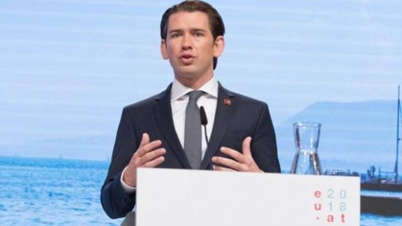 Avusturya Başbakanı Kurz'dan küstah Türkiye çıkışı